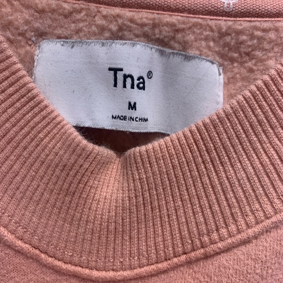 TNA cropped over size sweatshirt M (first pic for reference only) - Picture 3 of 3
